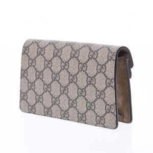 Gucci Beige Tan Shoulder Canvas GG Bag Supreme Dionysus Super